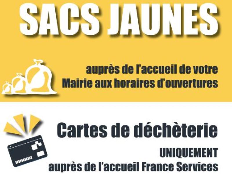 sacs jaunes