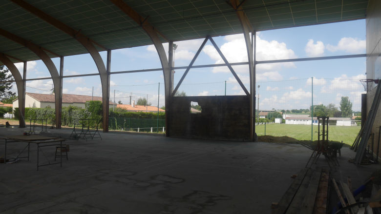 Travaux salle omnisports