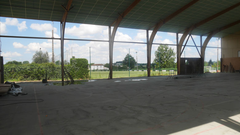 Travaux salle omnisports